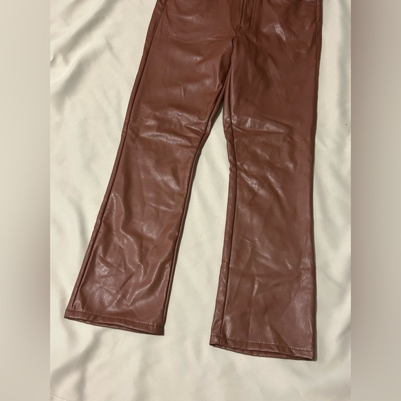 MOTHER The Insider Ankle Pant Faux Show Tortoise Shell - Size 28 - Picture 4 of 12